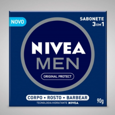 NÍVEA SABONETE CAIXINHA ORIGINAL PROTEC MEN 3/1