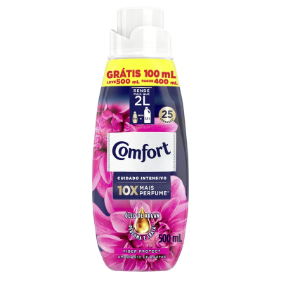 LAVA ROUPA LIQUIDO COMFORT FIBER PROTECT 500ML