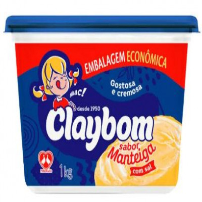 MARGARINA CLAYBOM COM SAL 1KG