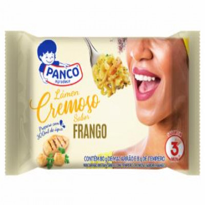 MACARRÃO INSTANTÂNEO PANCO FRANGO 88 GRAMAS