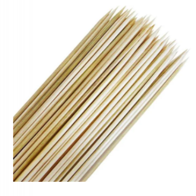 PALITO BAMBU CAIEIRAS PARA CHURRASCO 40UN 30CM