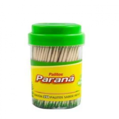 PALITO DENTE PARANÁ MENTA POTINHO 250 UNIDADE