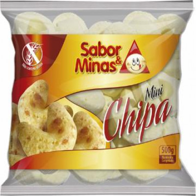 MINI CHIPA SABOR MINAS 500 GRAMAS