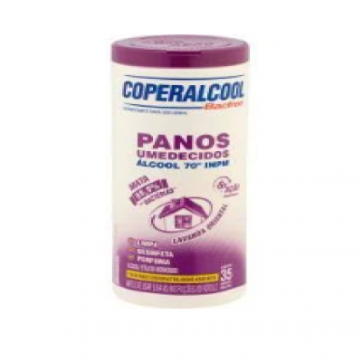 PANO UMEDECIDO COPERALCOOL L.ORIENTAL C/35UND