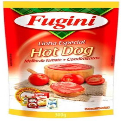 MOLHO FUGINI HOT DOG 300 GRAMAS