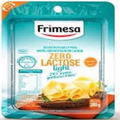 QUEIJO FRIMESA MUSSARELA ZERO LACTOSE FATIADO 200 GRAMAS