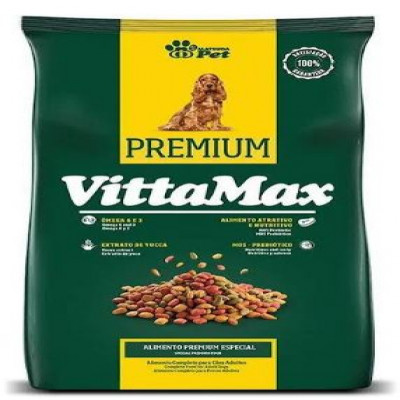 RAÇÃO PARA CÃES VITTAMAX PREMIUM 1KG