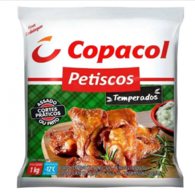 PETISCO DE FRANGO COPACOL TEMP.CONG.1KG