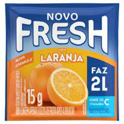 REFRESCO FRESH LARANJA 15 GRAMAS