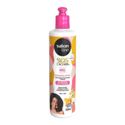 SALON LINE ATIVADOR DE CACHOS INTENSOS MEL 300ML