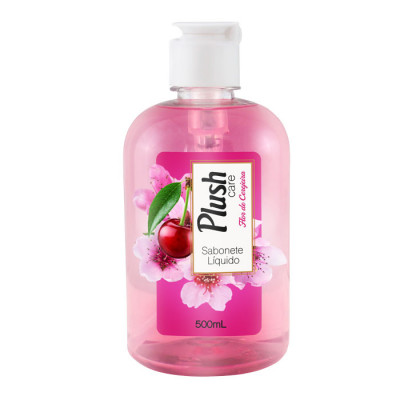 SABONETE LIQUIDO PLUSH 500ML FLOR DE CEREJEIRA