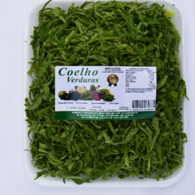 PRE LAVADOS COUVE MANTEIGA 250G COELHO VERDURAS