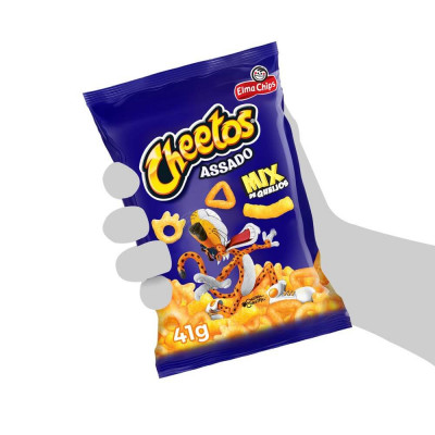 SALGADINHO CHEETOS MIX DE QUEIJOS 41 GRAMAS