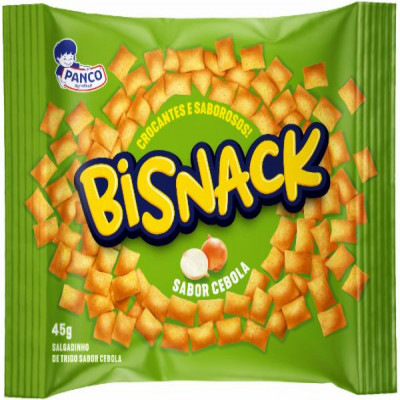 SALGADINHO BISNACK PANCO CEBOLA 45GRAMAS