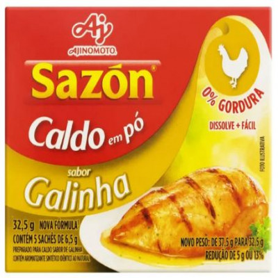 SAZON CALDO EM PÓ GALINHA 32,5 GRAMAS