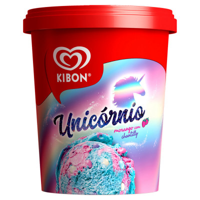 SORVETE KIBON 800ML UNICÓRNIO