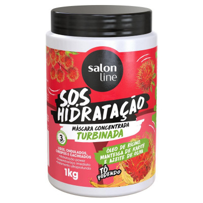 SOS HIDRATAÇÃO SALON LINE TURBINADA