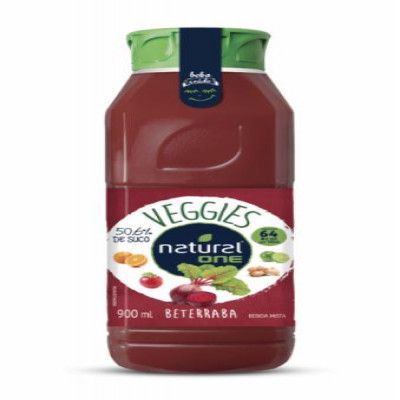 SUCO NATURAL ONE VEGGIE BETERRABA 900ML