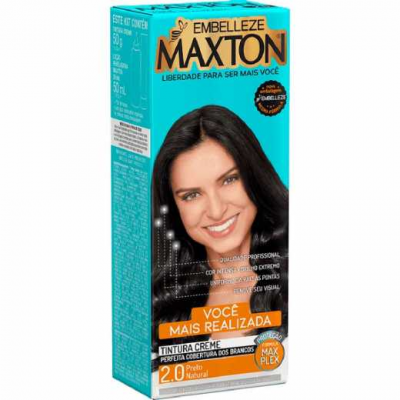 TINTA MAXTON 2.0 PRETO NATURAL