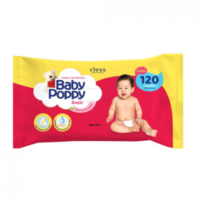 LENÇOS UMIDECIDOS BABY POPPY PREMIUM