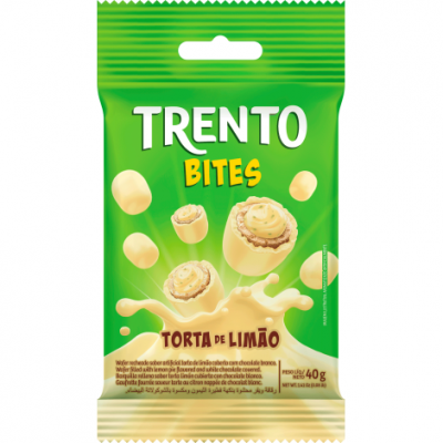 WAFER TRENTO BITES TORTA DE LIMÃO 40 GRAMAS