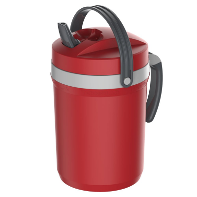 GARRAFA TÉRMICA 2,5L FLIPTOP VERMLHA