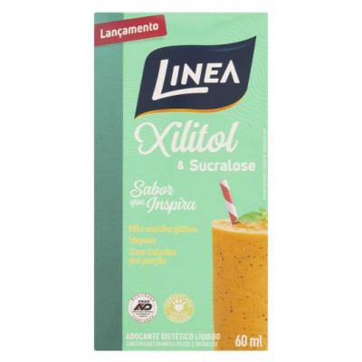 ADOÇANTE LINEA XILITOL SUCAROSE LIQIODO 60ML