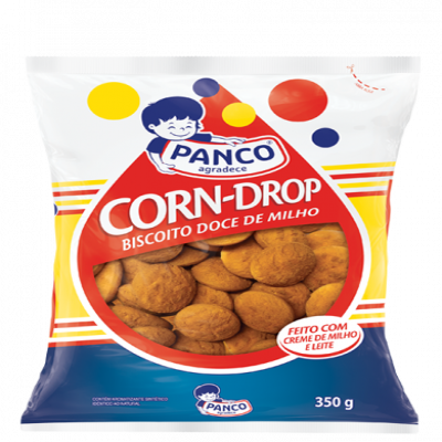 BISCOITO PANCO CORN-DROP 350 GRAMAS