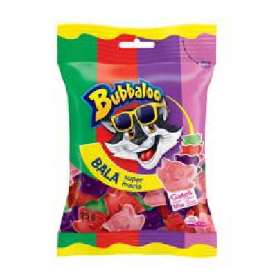 BALA BUBBALOO MIX GATO 75 GRAMAS