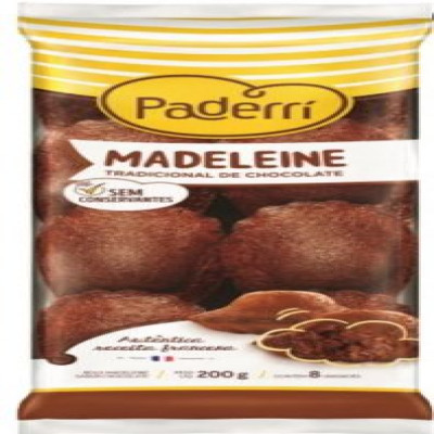 BOLO PADERRI MADELEINE TRADICIONAL CHOCO 200 G