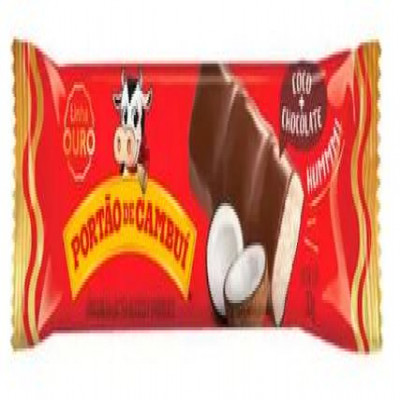 DOCE DE LEITE COM COCO CHOCOLATE LINHA OURO 33 GRAMAS
