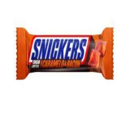 CHOCOLATE SNICKERS CARAMELO E BACON 42GR