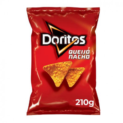 DORITOS ELMA CHIPS QUEIJO NACHO 210 GRAMAS