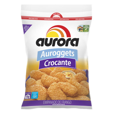 EMPANADOS FRANGO AUROGGETS CROCANTE 1 KG