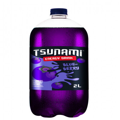 ENERGÉTICO TSUNAMI BLUEBERRY 2 LITRO