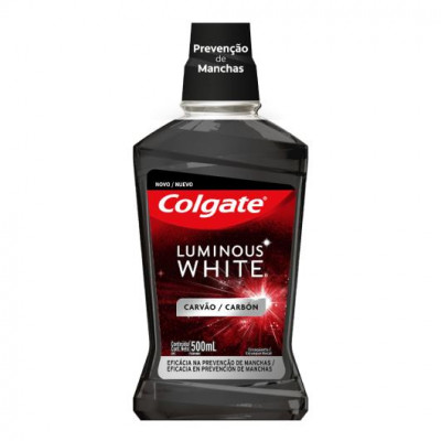 COLGATE LUMINOUS WHITE CARVÃO 500 ML*