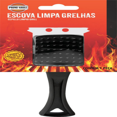 ESCOVA PRIME GRILL LIMPA GRELHAS 1 UNIDADE