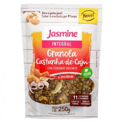 GRANOLA JASMINE CASTANHA DE CAJU 250G