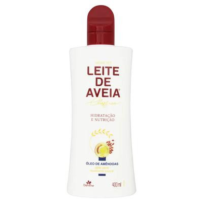 LEITE AVEIA DAVENE 400ML HIDRATANTE DE AMÊNDOA PELE SECA