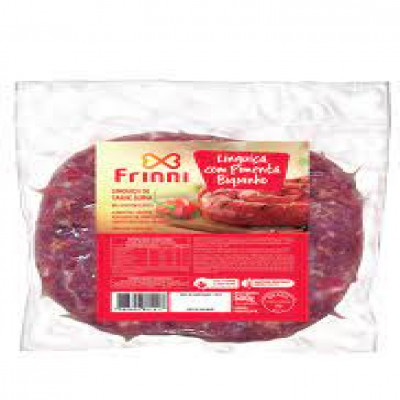 LINGUIÇA FRINNI SUINA COM PIMENTA BIQUINHO 500 G