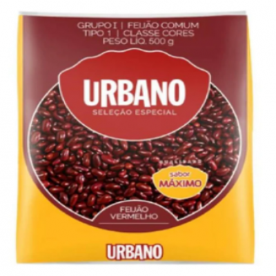 FEIJÃO URBANO MAXIMO VERMELHO 500GR