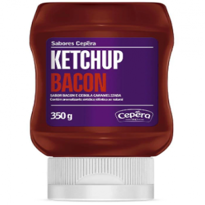 KETCHUP CEPERA BACON CEBOLA CARAMELIZADA SQ.350GR