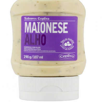 MAIONESE CEPERA ALHO 190 G