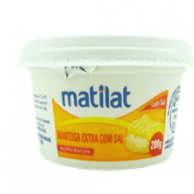 MANTEIGA MATILAT 200G C/ SAL