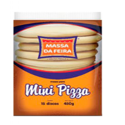 MASSA MASSA DA FEIRA 450G PIZZA MINI