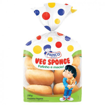 PÃO PANCO VEG SPONGE 250 GRAMAS