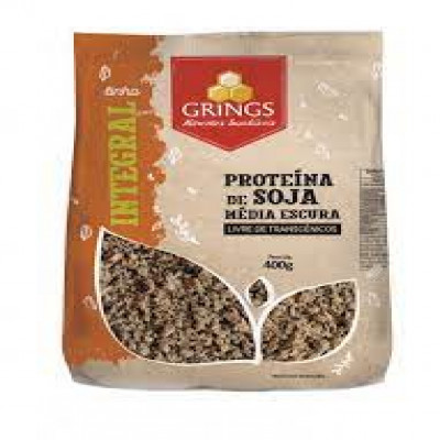 PROTEÍNA SOJA GRINGS MEDIA ESCURA 400 G