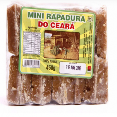 MINI RAPADURA CEARA 450G TRADICIONAL