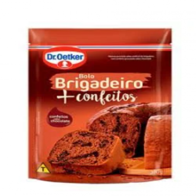 MISTURA P/BOLO DR.OETKER BRIGADEIRO+CONFEITOS 300 G