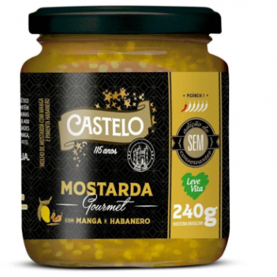 MOSTARDA CASTELO MANGA HABANER.FRC.240 G